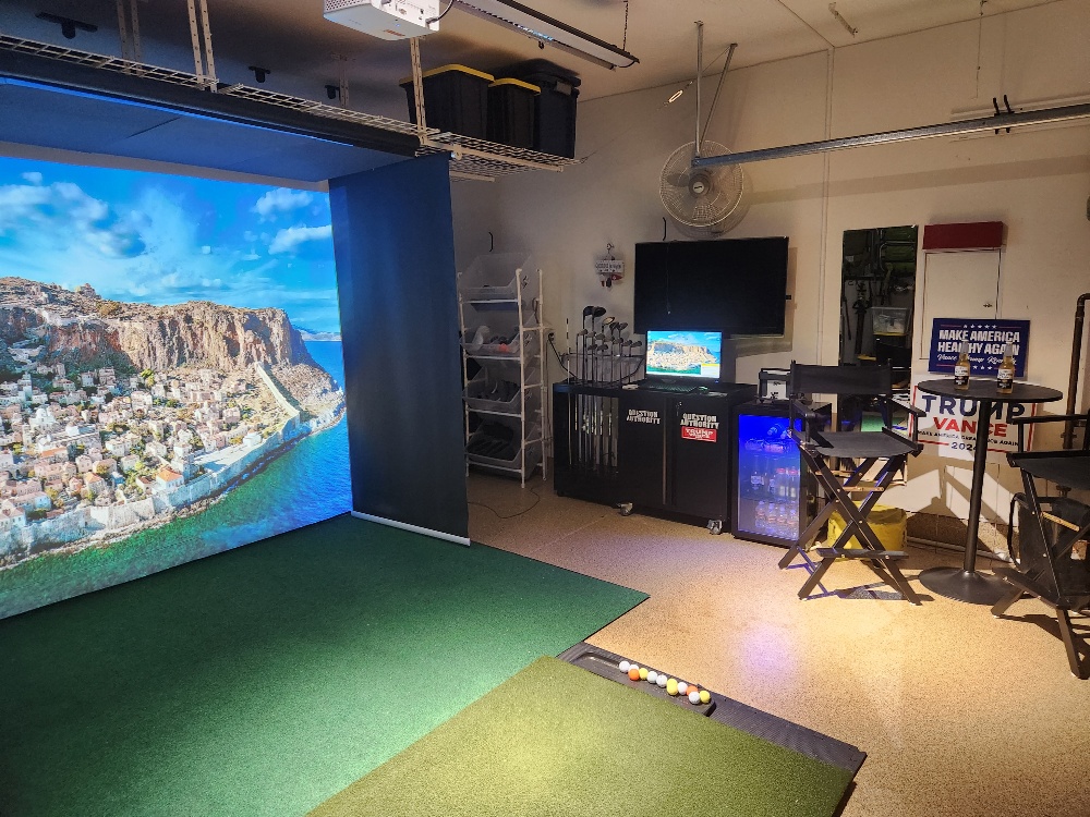 Testimonial metechs retractable Golf Simulator Impact Screen for a Garage.jpg